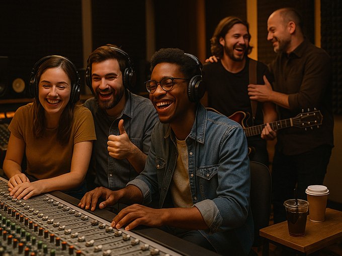 une a tu equipo de trabajo con experiencias musicales